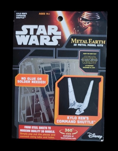 Zdjęcie oferty: Metal Earth, model do składania Star Wars Kylo Ren