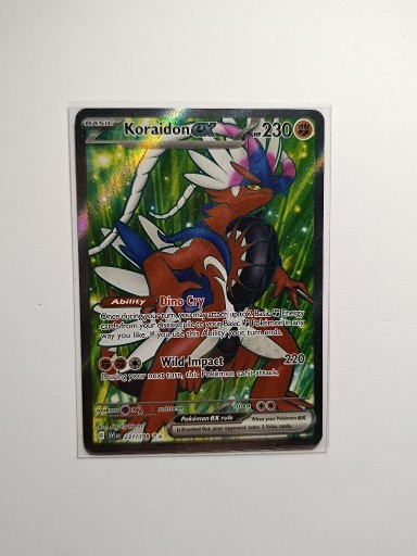 Zdjęcie oferty: Pokemon TCG: Koraidon ex (SVI 231)