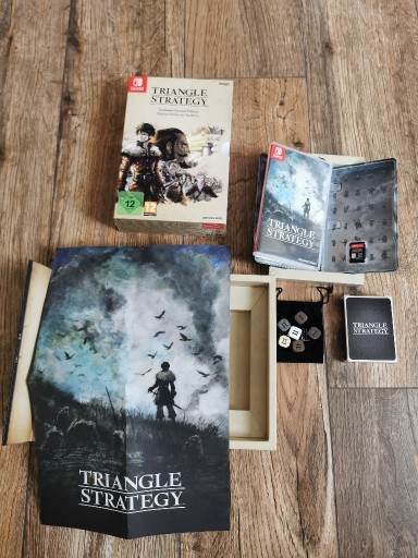 Zdjęcie oferty: Triangle Strategy Tactician's Limited Edition NS