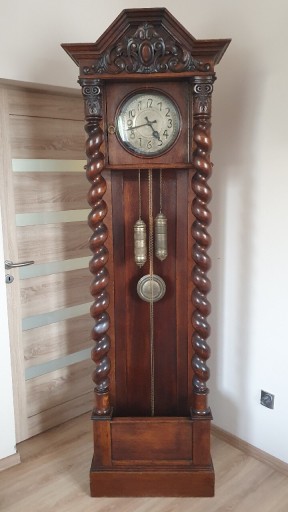Zdjęcie oferty: Stary zegar stojący GUSTAV BECKER 1877-1926 antyk 
