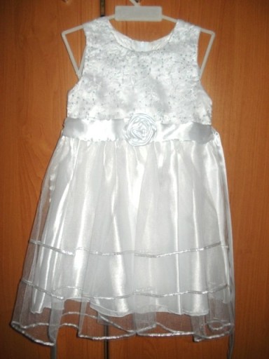 Zdjęcie oferty: sukienka okolicznościowa, chrzest, roczek  dz86 cm