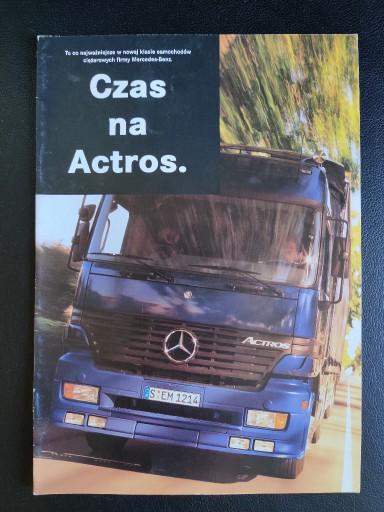 Zdjęcie oferty: prospekt Mercedes-Benz - Czas na Actros.