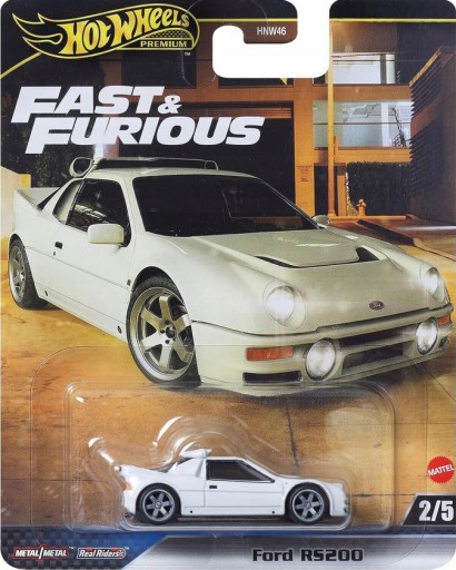 Zdjęcie oferty: Hot Wheels - Ford RS200 Fast & Furious