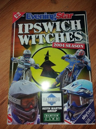 Zdjęcie oferty: Żuzel program Ipswich - Swindon 2004