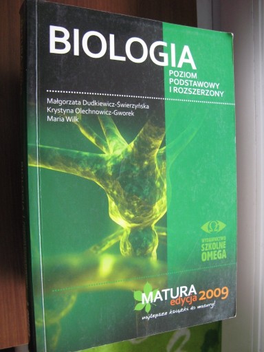 Zdjęcie oferty: MATURA BIOLOGIA Dudkiewicz-Świerzyńska