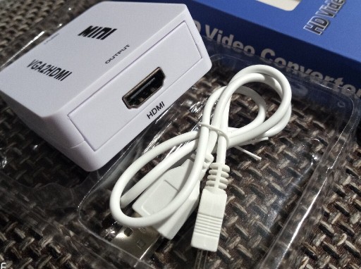 Zdjęcie oferty: Konwerter VGA na hdmi nowy nie używany