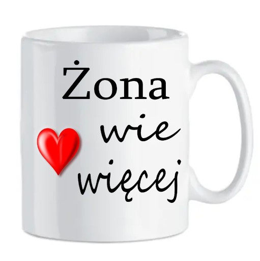 Zdjęcie oferty: Kubek żona - pojemność 330 ml