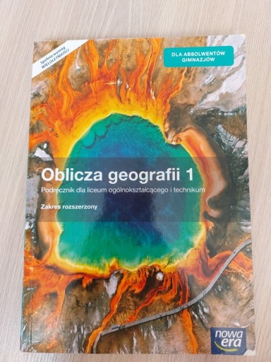 Zdjęcie oferty: OBLICZA GEOGRAFII 1 ZAKRES ROZSZERZONY 