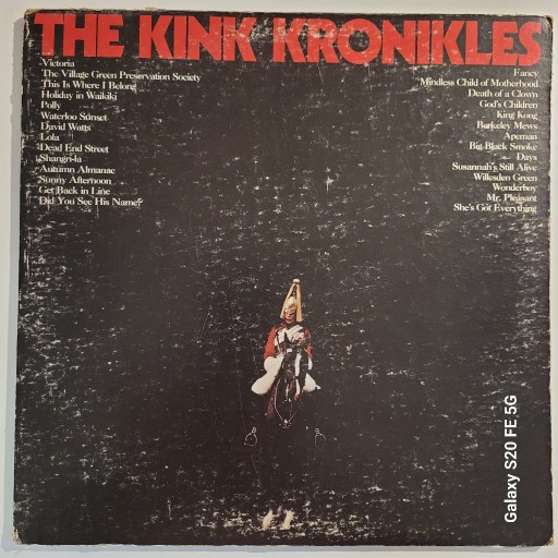Zdjęcie oferty: The Kings - The Kink Kronikles 2LP 1972 EX- USA