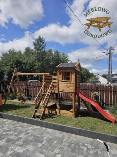 Zdjęcie oferty: Drewniany domek/plac zabaw dla dzieci – do 9 dni czas realizacji! 