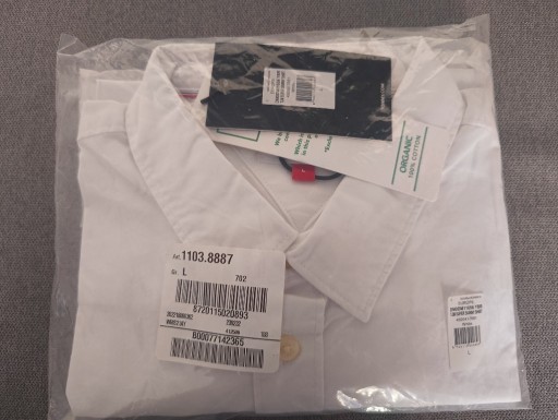 Zdjęcie oferty: koszula biała Tommy Jeans L  Super Skinny Shirt