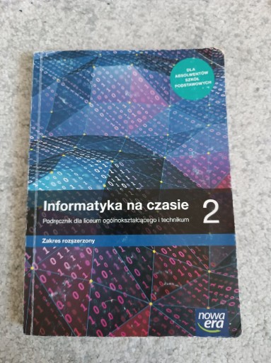 Zdjęcie oferty: Informatyka na czasie 2 zakres rozszerzony 
