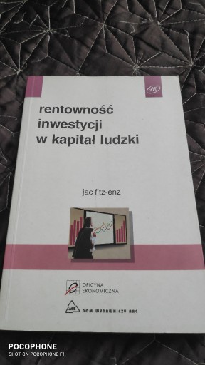 Zdjęcie oferty: RENTOWNOŚĆ INWESTYCJI W KAPITAŁ LUDZKI 