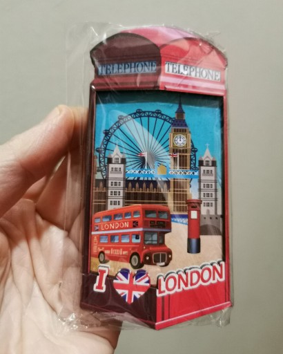Zdjęcie oferty: Magnes na lodówkę 3D Anglia Londyn