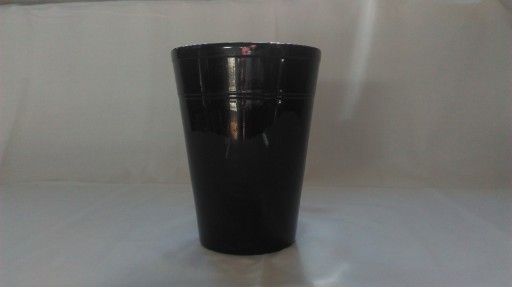 Zdjęcie oferty: OSŁONKA doniczki czarna WYSOKA ceramika szkliwiona