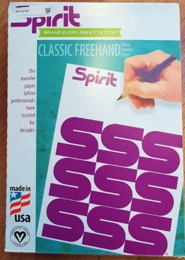 Zdjęcie oferty: Spirit kalka Classic Free hand x 10szt.
