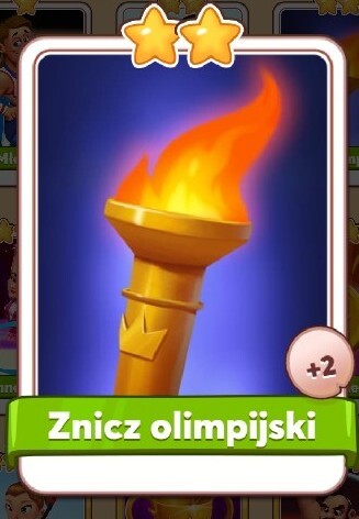 Zdjęcie oferty: Znicz olimpijski coin master