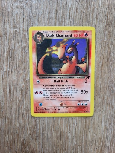 Zdjęcie oferty: Karta Pokemon Dark Charizard R 21/82