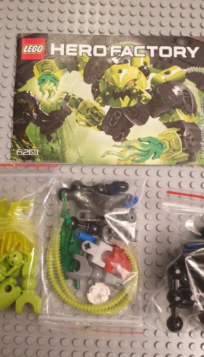 Zdjęcie oferty: Klocki Lego Hero Factory 6201 Toxic Factory 