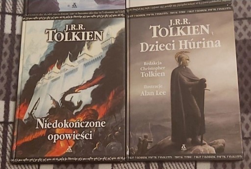 Zdjęcie oferty: Dzieci Hurina Niedokończone opowieści Tolkien