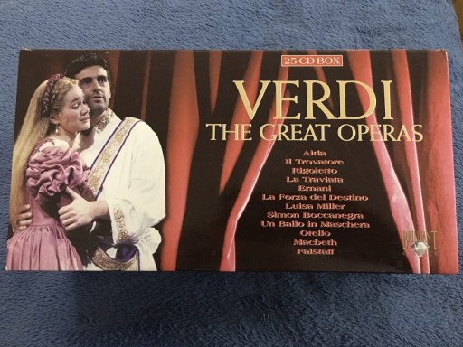 Zdjęcie oferty: Verdi The Great Operas