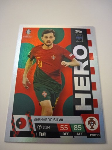 Zdjęcie oferty: Topps Match Attax Euro 2024 Hero Silva