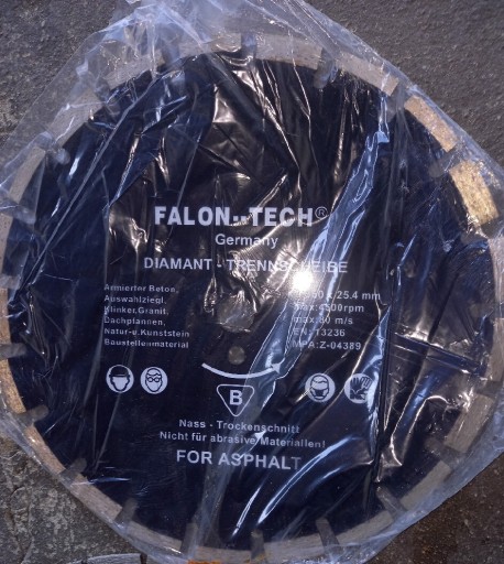 Zdjęcie oferty: TARCZA DIAMENTOWA DO ASFALTU FALON TECH