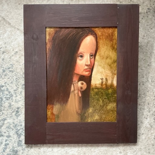 Zdjęcie oferty: Iwin Krzysztof - „ Zgryzota” , obraz.