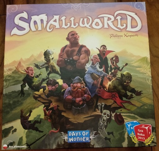 Zdjęcie oferty: Small World - rodzinna planszówka Fantasy!