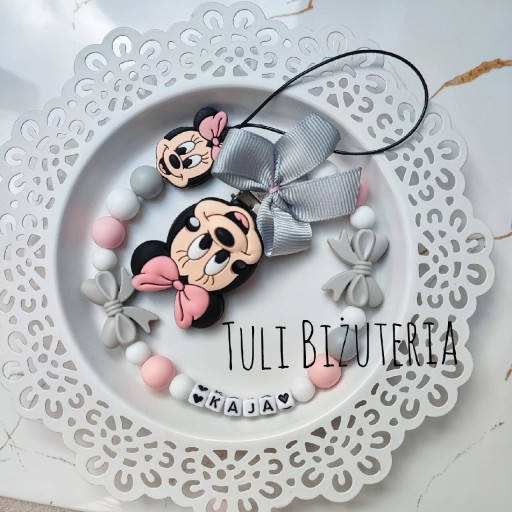 Zdjęcie oferty: Zawieszka do smoczka imieniem myszka Minnie mouse