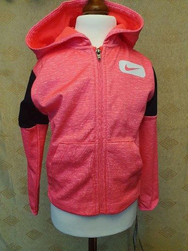 Zdjęcie oferty: Bluza dziecięca Nike różowo - czarna - 6 lat.