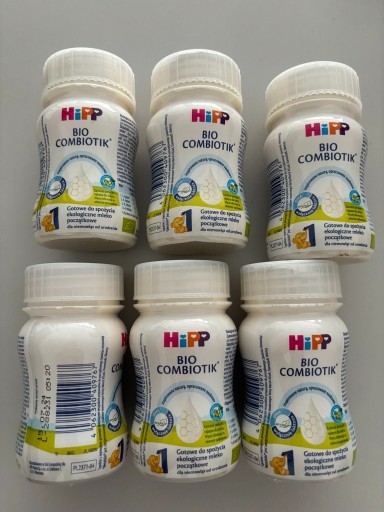 Zdjęcie oferty: HIPP 1 BIO Combiotik EKO mleko początkowe 90 ml