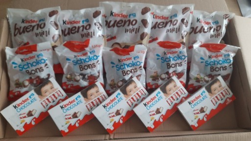 Zdjęcie oferty: Kinder czekolada, Schoko Bons, Bueno Mini, Piniata