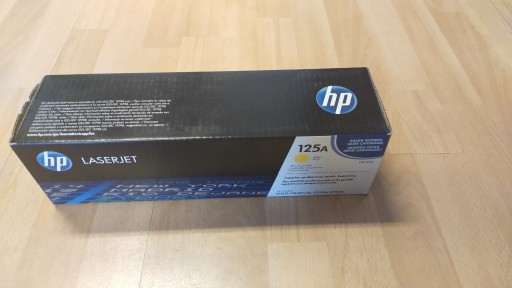 Zdjęcie oferty: NOWY ORYGINALNY TONER ŻÓŁTY HP 125A CB542A