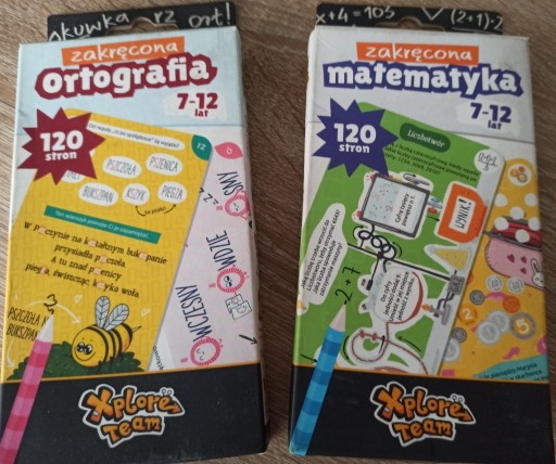 Zdjęcie oferty: ZAKRĘCONA MATEMATYKA ORTOGRAFIA,  ANGIELSKI QUIZY