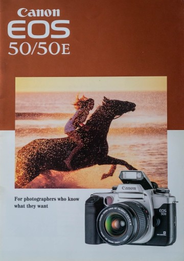 Zdjęcie oferty: Prospekt Canon EOS 50/50E
