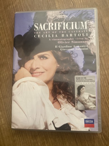 Zdjęcie oferty: Sacrificium Cecilia Bartoli DVD