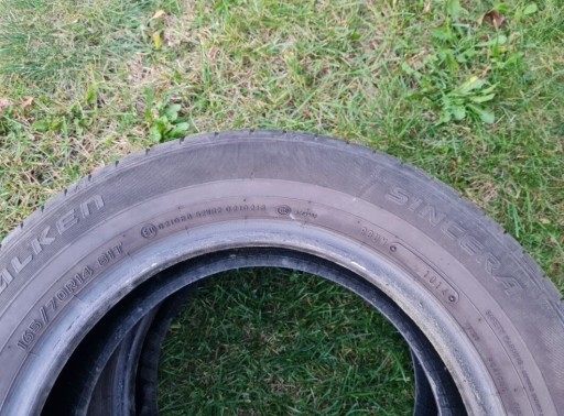 Zdjęcie oferty: 2 Używane opony Letnie Falken 165/70 R14 81T 6,5mm