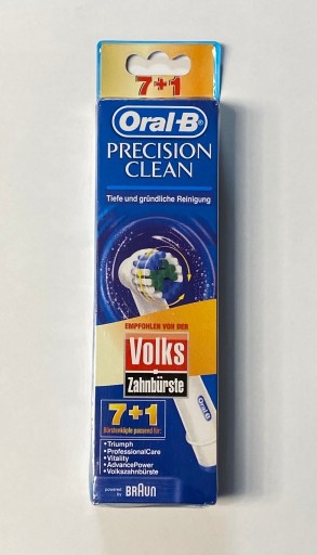 Zdjęcie oferty: KOŃCÓWKI ORAL-B PRECISION CLEAN EB-20 8 sztuk