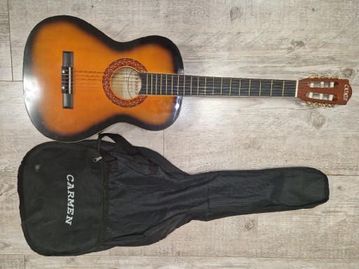 Zdjęcie oferty: CARMEN CG 851 NS  Gitara klasyczna z pokrowcem
