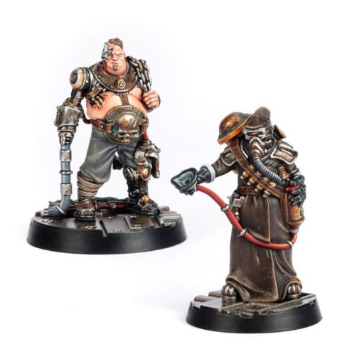 Zdjęcie oferty: Brute Handler and Chem Dealer - Necromunda