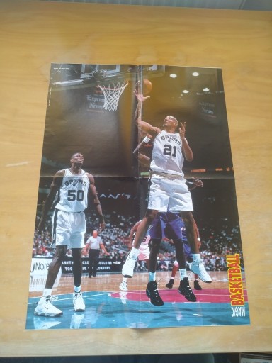 Zdjęcie oferty: Plakat NBA Tim Duncan, Spurs, David Wesley