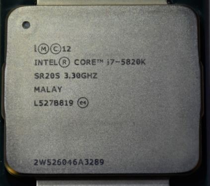 Zdjęcie oferty: Procesor I7-5820K SR20S