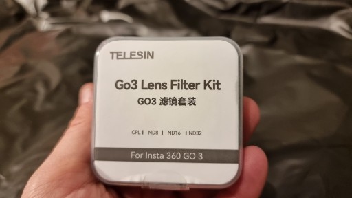 Zdjęcie oferty: Zestaw Filtrów insta 360 go 3 5w10  Telesin