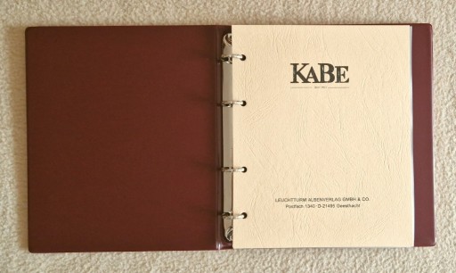 Zdjęcie oferty: Kabe - Album Numis do kart ETB, FDC + 20 stron