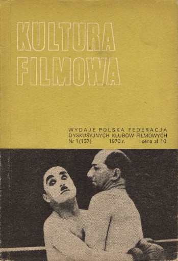Zdjęcie oferty: Kultura Filmowa - nr 1 (137) 1970 r. (Wersja PDF)