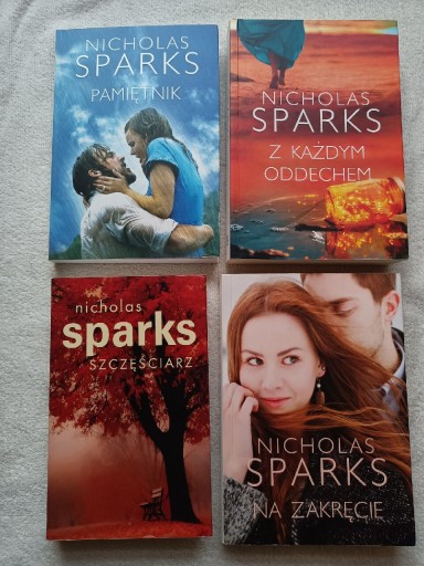 Zdjęcie oferty: Sparks 4x Pamiętnik Na zakręcie Szczęściarz 