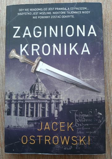 Zdjęcie oferty: Zaginiona Kronika  Jacek Ostrowski