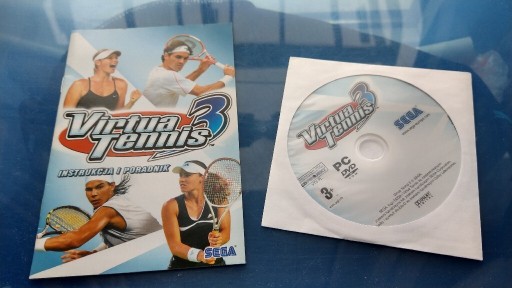 Zdjęcie oferty: Gra Virtua Tennis 3, pełna wersja na PC, DVD