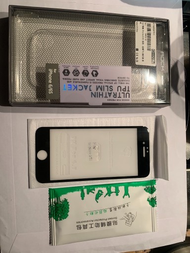 Zdjęcie oferty: Obudowa do iPhone 6, 6S i szkło ochronne - NOWE